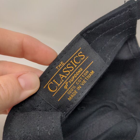 Bushmills Slideback Hat Black One Size Embroidered The Classics Yupoong - Picture 7 of 7